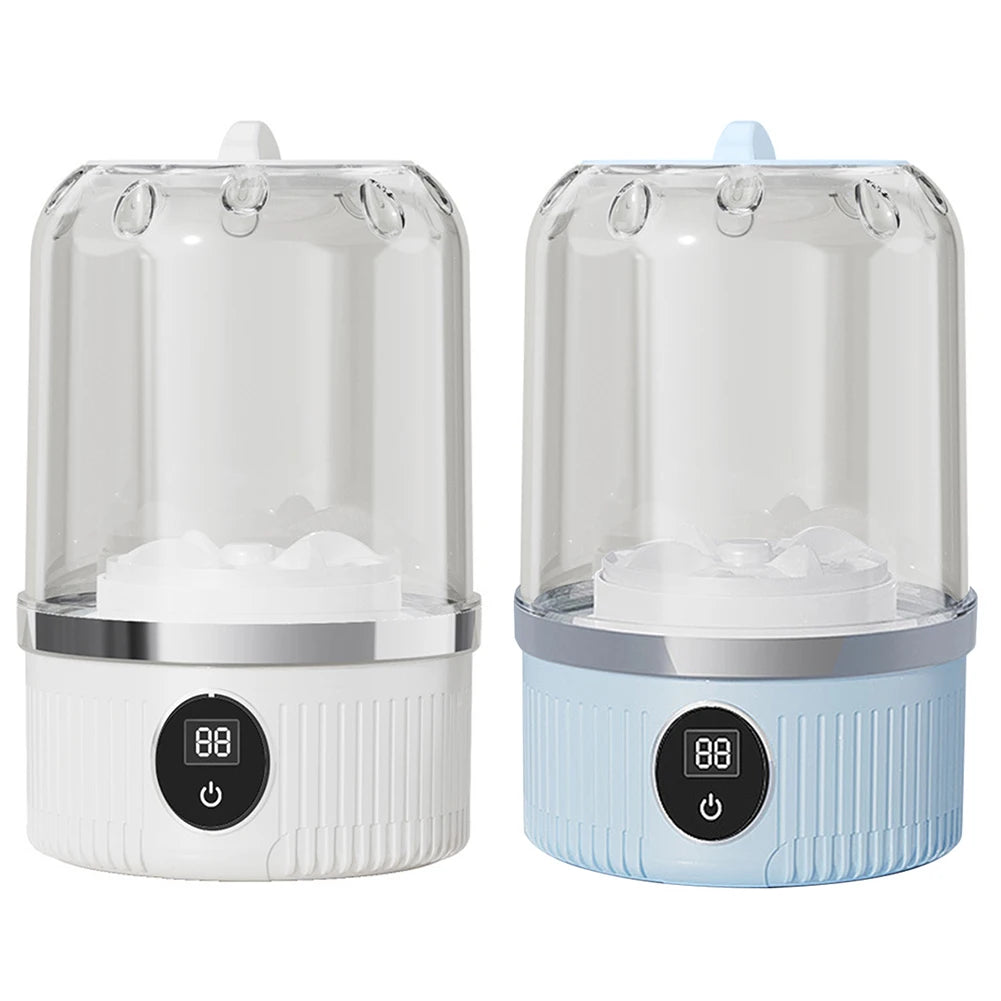 Cordless Small Washing Machine with Laundry Cup Automatic Laundry Cup Rechargeable Mini Special Washer for underwear, socks, and baby clothes