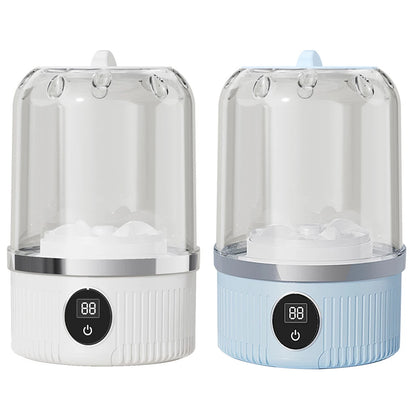 Cordless Small Washing Machine with Laundry Cup Automatic Laundry Cup Rechargeable Mini Special Washer for underwear, socks, and baby clothes